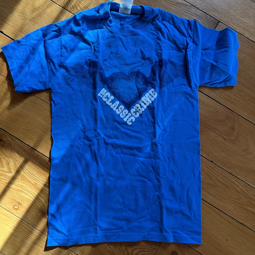 The Classic Crime- Blue Heart T-Shirt